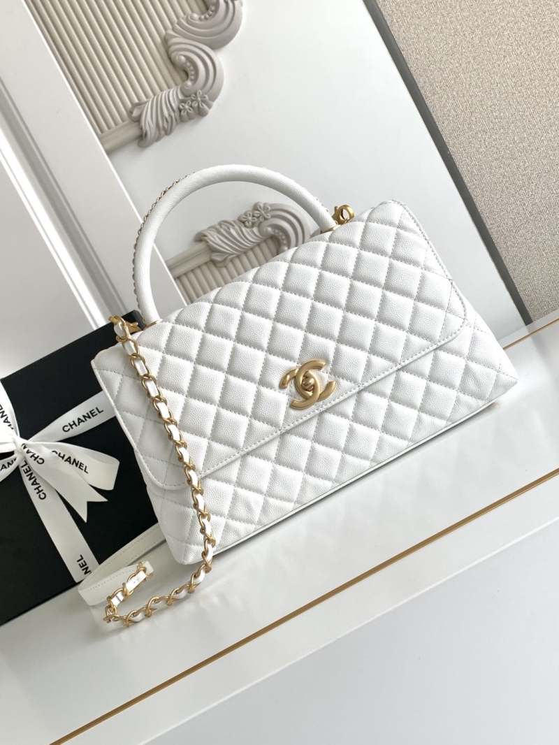 Ch**el top handle bags